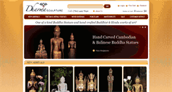 Desktop Screenshot of dharmasculpture.com